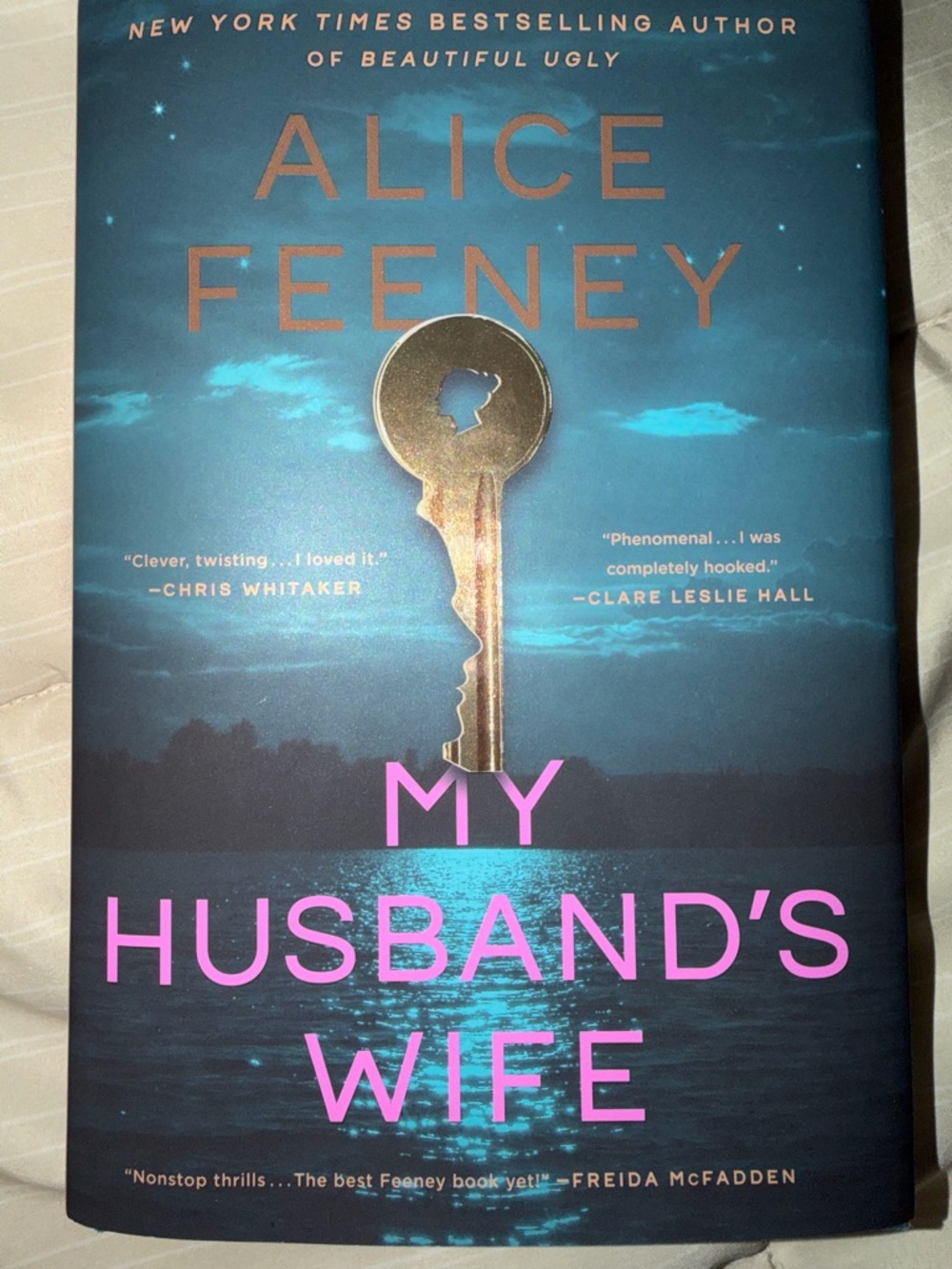 Alice Feeney "My Husband's Wife" Hardcover Novel